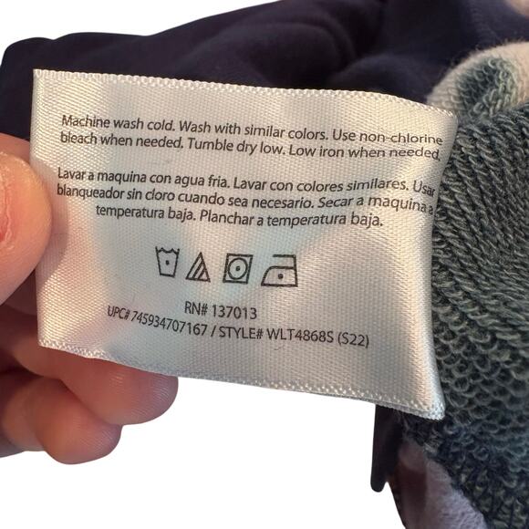 Wildfox Hadley Tie Dye Hoodie Navy Pink Sz S NWT MSRP $126 WLT4868S - Picture 5 of 9